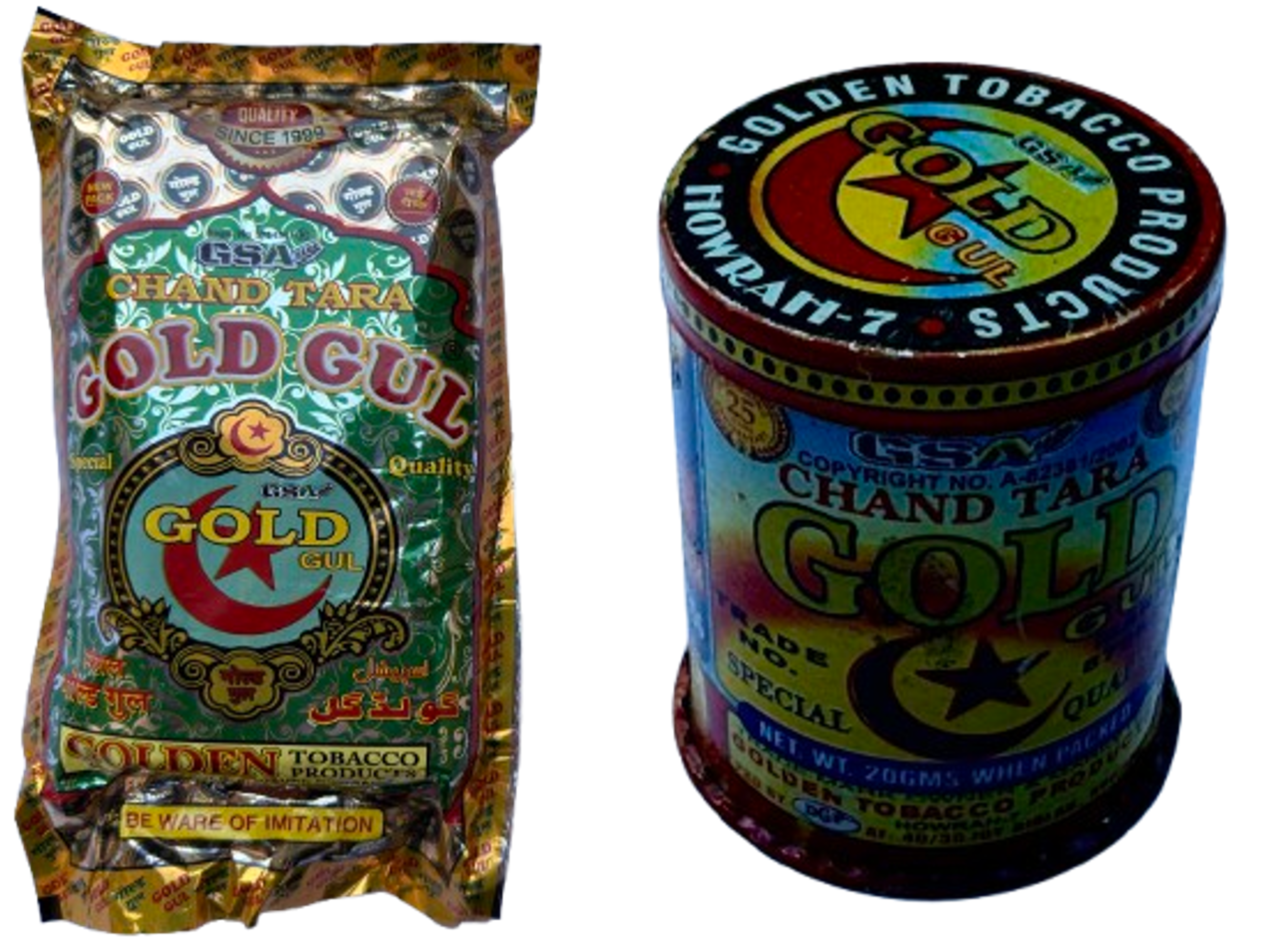 Chand Tara (GSA) Gold Gul Pack